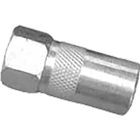 AMERICAN FORGE & FOUNDRY Hydraulic Coupler for Hand-Operated Grease Guns Only, 6,000 PSI 8033